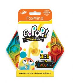 FOXMIND-GO POP! HEXO - TIE DYE COLORÉ (POP-IT)